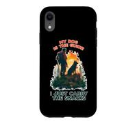 Carcasa para iPhone XR MY Dog IS The Guide I Just Carry The Snacks