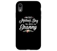 Carcasa para iPhone XR My First Mother's Day as a Granny New Mom Mothers Day 2024