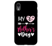 Carcasa para iPhone XR My First Mothers Day Outfit Mommy 1st Time Mom Happy Mother