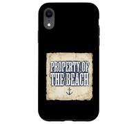 Carcasa para iPhone XR My Heart Belongs to The Ocean Anchor Graphic
