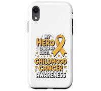 Carcasa para iPhone XR My Hero Is Now My Angel Childhood Cancer Awareness Apparel