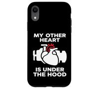 Carcasa para iPhone XR My Other Heart Is Under The Hood Quote