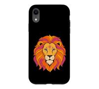 Carcasa para iPhone XR Mystic Leo Zodiac Celestial Lion Retro Astrología Fan