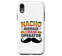 Carcasa para iPhone XR Nacho Average Crane Operator Sombrero Beard Cinco de Mayo