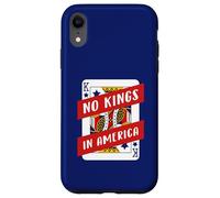 Carcasa para iPhone XR Naipes No Kings In America Pro-Democracy Patriotic