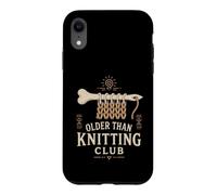 Carcasa para iPhone XR Nalbinding - Aguja de Hueso para Artista de Fibra Textil Antigua