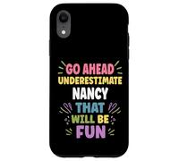 Carcasa para iPhone XR Nancy Personalized Women's Gift Custom Nancy