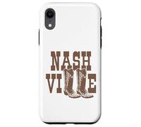 Carcasa para iPhone XR Nashville Tennessee Line Dancing Cowgirl Country Music City