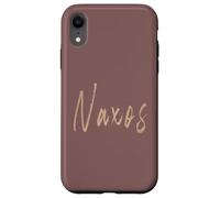 Carcasa para iPhone XR Naxos Grecia Diseño Elegante Vintage