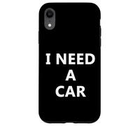 Carcasa para iPhone XR Necesito un Coche Divertido Disfraz Adolescente Futuro Conductor vehículo