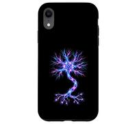 Carcasa para iPhone XR Neurobiología Neurona Cell Señal eléctrica Ciencia del Cerebro