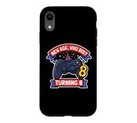Carcasa para iPhone XR New Boys Age Who Cumple 8 años, Divertido Jugador de 8 años