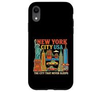 Carcasa para iPhone XR New York NYC USA Travel Souvenir City Landmark Turist Gift