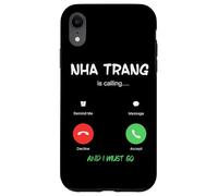 Carcasa para iPhone XR Nha Trang está Llamando y Debo IR a Vietnam de Viaje