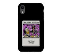 Carcasa para iPhone XR Nights Owl Gamer Nocturnal Bloodline Caffeine Maxed