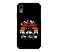 Carcasa para iPhone XR Nivel de Escuela Secundaria Completa Clase de Videojuegos graduación