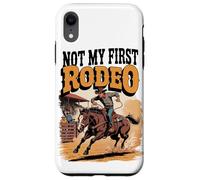 Carcasa para iPhone XR No es mi Primer Rodeo Horse Country Western Vintage Hombres Mujeres