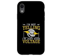 Carcasa para iPhone XR No Estoy Gritando, Soy Solo un Ingeniero eléctrico de Alto Voltaje
