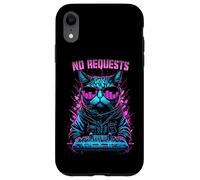 Carcasa para iPhone XR No Hay peticiones House Cat DJ Rave EDM Music Deejay Equalizer