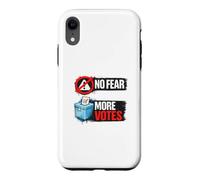 Carcasa para iPhone XR No Miedo Más Votos Democracia Diseño de Votación