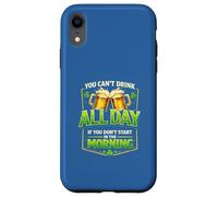 Carcasa para iPhone XR «No Puedes Beber» Cita Divertida sobre la Bebida: dichos del Día de San Padre