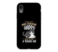 Carcasa para iPhone XR No Puedes Hacer Felices a Todos Que no Eres un Gato Esmoquin