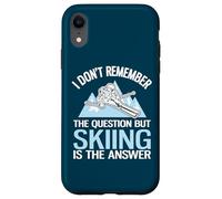 Carcasa para iPhone XR No Recuerdo la Pregunta, Pero el esquí es la Respuesta
