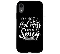 Carcasa para iPhone XR No Soy un Desastre Soy un Desastre Picante Mamá Papá