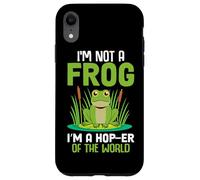 Carcasa para iPhone XR No Soy una Rana, Soy un Hop-er del Mundo