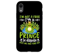 Carcasa para iPhone XR No Soy una Rana, Soy un príncipe Disfrazado Bésame y descúbrelo