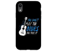 Carcasa para iPhone XR No tocas el Blues lo sientes Músico Guitarrista