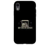 Carcasa para iPhone XR No toques mi sustrato para Aquascaping Aquarist Aquascaper