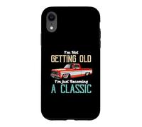 Carcasa para iPhone XR No Viejo convirtiéndose en un Amante clásico Divertido del camión