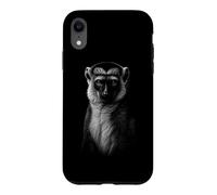 Carcasa para iPhone XR Noche de Retrato de Primates de Vida Silvestre de Mono místico