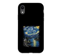 Carcasa para iPhone XR Noche Estrellada Lake District Reino Unido