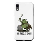 Carcasa para iPhone XR Nos levantamos al Amanecer Temporada Espeluznante Rana Meme Zombie Halloween
