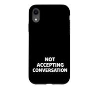 Carcasa para iPhone XR Not Accepting Conversation