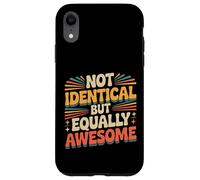 Carcasa para iPhone XR Not Identical But Equally Awesome Hermano Gemelo |-