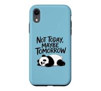 Carcasa para iPhone XR Not Today, Maybe Tomorrow. Sarcastic Graphic Saying