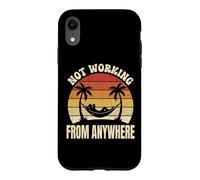 Carcasa para iPhone XR Not Working from Anywhere Trabajador De Oficina