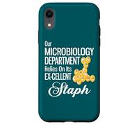 Carcasa para iPhone XR Nuestro Departamento de Microbiología confía en su estafilococo ex Celular