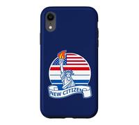 Carcasa para iPhone XR Nuevo Ciudadano Americano con Estatua de la Libertad