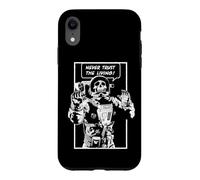 Carcasa para iPhone XR Nunca confíes en el Astronauta de The Living Dead Goth Skull