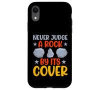 Carcasa para iPhone XR Nunca juzgues una Roca por su Juego de Palabras de geología de Portada