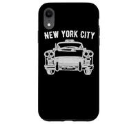 Carcasa para iPhone XR NYC Checker Taxi Cab For New York Lovers