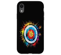 Carcasa para iPhone XR Objetivo Tiro con Arco - Diseño Colorido Flechas Artístico