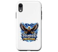 Carcasa para iPhone XR Obra de Arte de Thunder Eagle Freedom Power