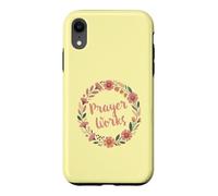 Carcasa para iPhone XR Obras DE ORACIÓN Cristiano contemporáneo con Corona