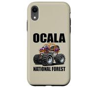 Carcasa para iPhone XR Ocala National Forest Florida 4x4 Offroad Diseño de Dibujos Animados
