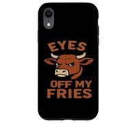 Carcasa para iPhone XR Ojos de mis Papas Fritas - Angry Bull